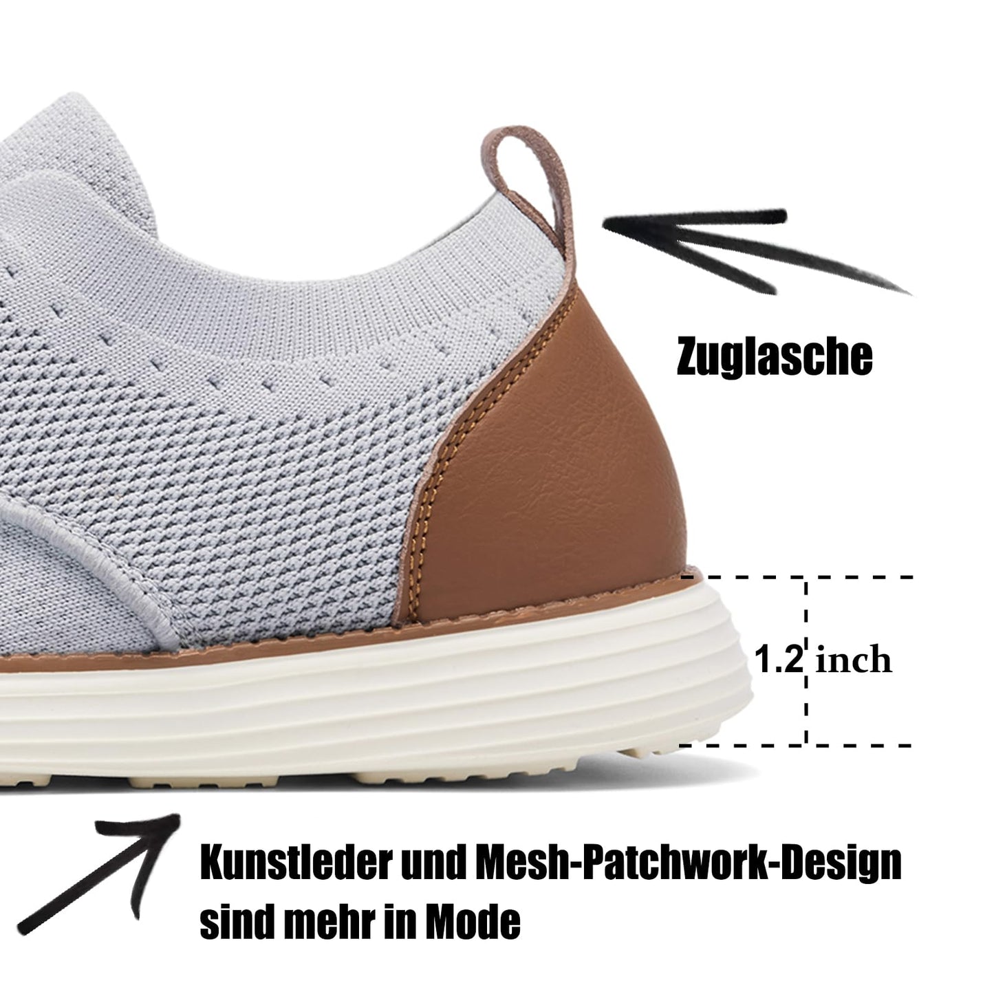 SHULOOK Men's Summer Shoes – Lightweight Breathable Walking Sneakers