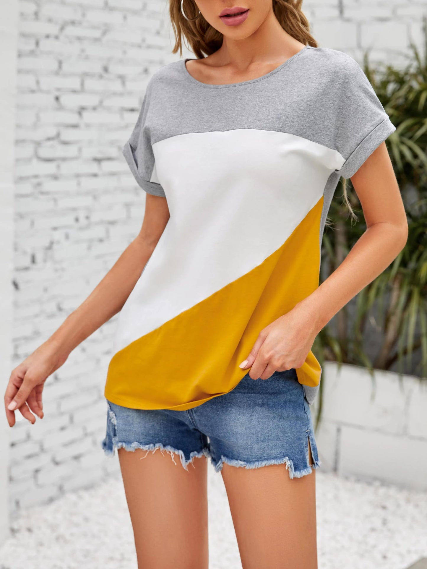 Women's Color Block T-Shirt