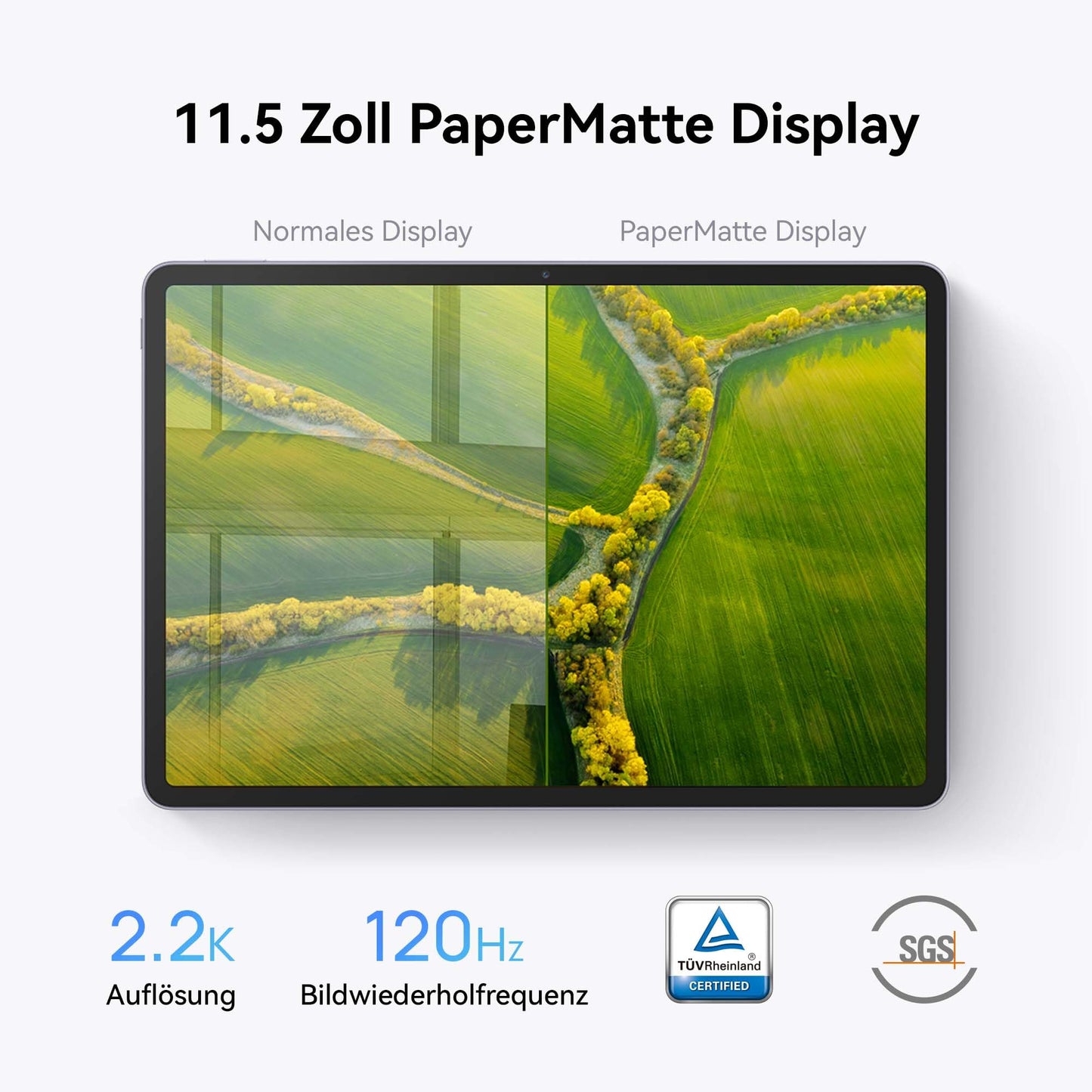 HUAWEI MatePad 11.5" Tablet, 2K FullView Display, WiFi 6, 7700mAh