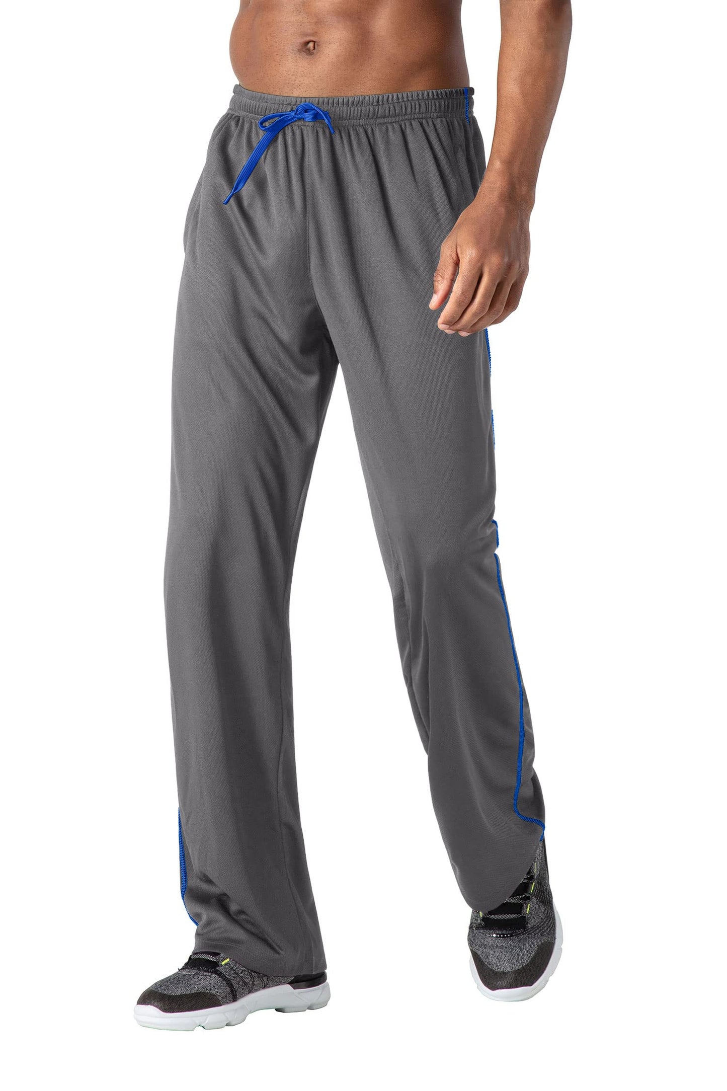 KEFITEVD Men’s Lightweight Jogging Pants with Zip Pockets