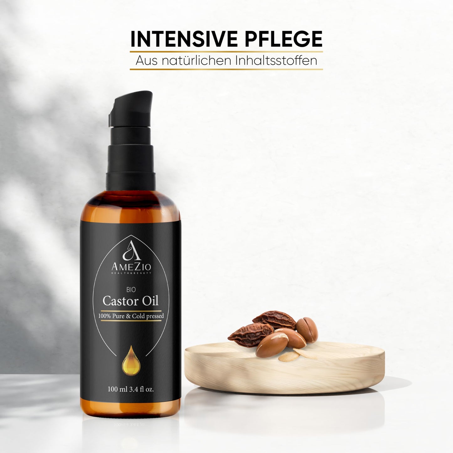 Organic Cold-Pressed Castor Oil – 100ml