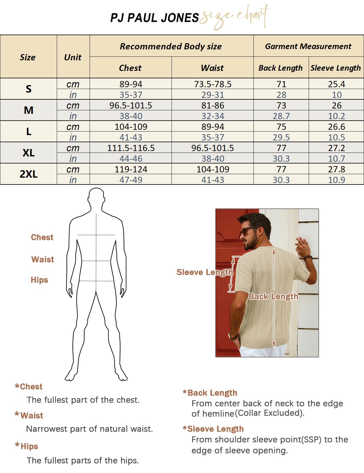 Men’s Henley Knit T-Shirt – Short Sleeve Summer Casual Tee