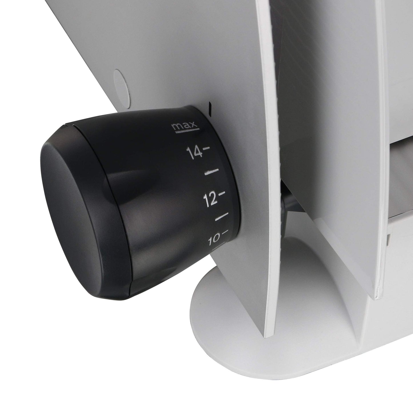 Emerio Allesschneider "Made in EU", Edelstahl Messereinheit in Deutschland produziert, einstellbar 0-17mm, BPA frei, platzsparend klappbar, mit Sicherheitsschalter, Eco 100 Watt, MS-125000.1, Schwarz