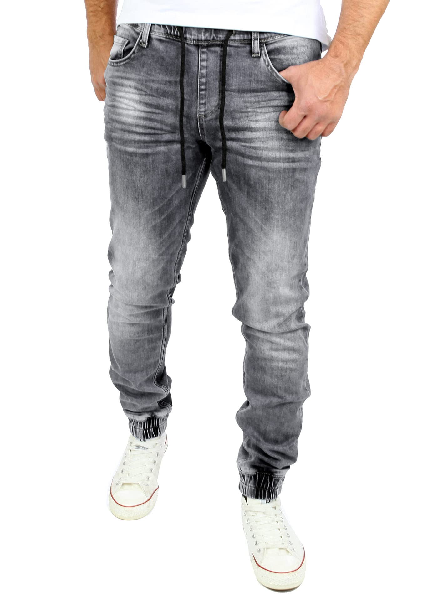 Reslad Men’s Slim Fit Jogger Jeans