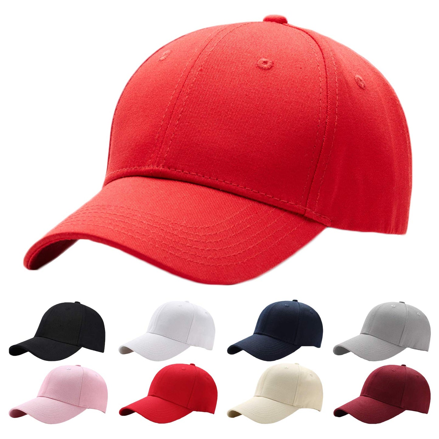 Interstellar Fire Baseballkappe für Herren und Damen, 100% Baumwolle, verstellbar, einfarbig, Unisex, Einheitsgröße, Sonnenmütze