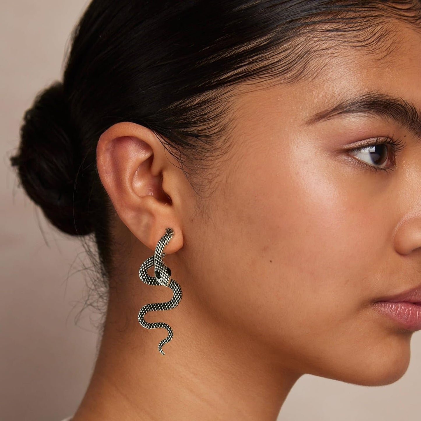 Titan Snake Earrings