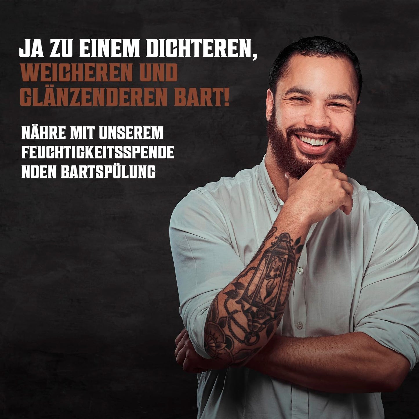 Viking Revolution - Bartshampoo & Conditioner Set - Erweicht, Glättet & Stärkt den Bartwuchs - Bartshampoo Für Männer - Sandelholzduft - Geschenke Für Männer - 2 x 150 ml