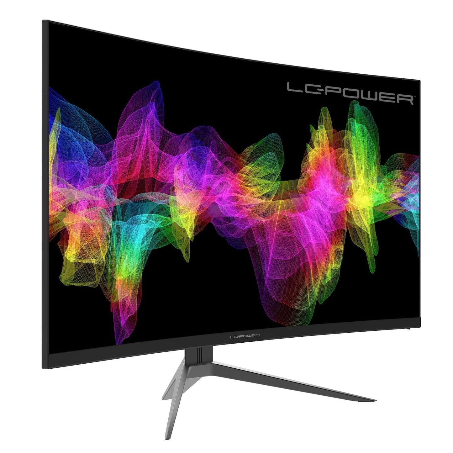 LC-POWER LC-M24-FHD-165-C-V2 24 Zoll Curved Gaming Monitor, FHD 1920x1080 Pixel, 1ms, 165Hz, AMD FreeSync, G Sync kompatibel, HDMI, Display Port, VESA