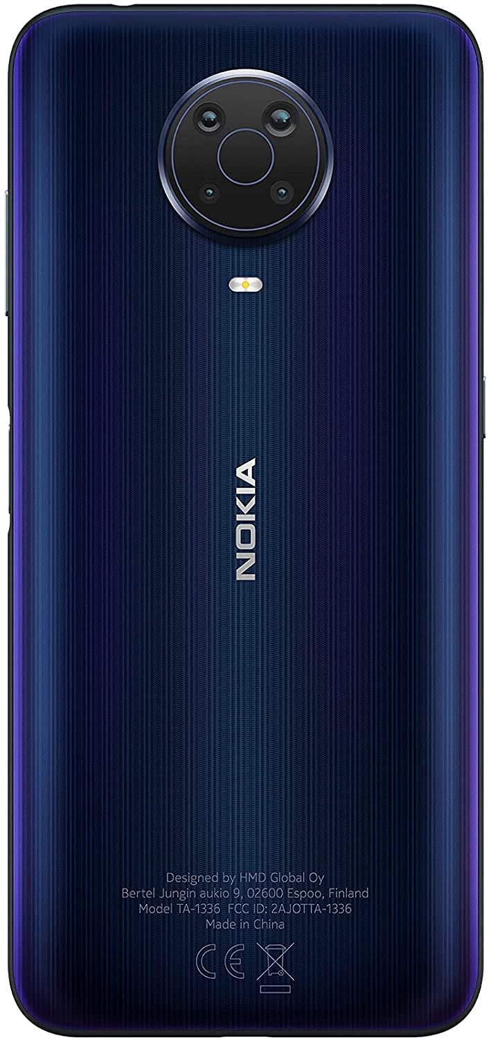 Nokia G20 Smartphone, 6.5" HD+ Display, 48MP Quad Camera