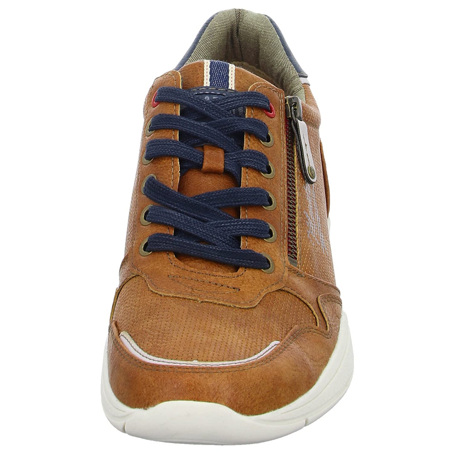 MUSTANG Men’s Trainers – Stylish Lace-Up Sneakers with Side Zip