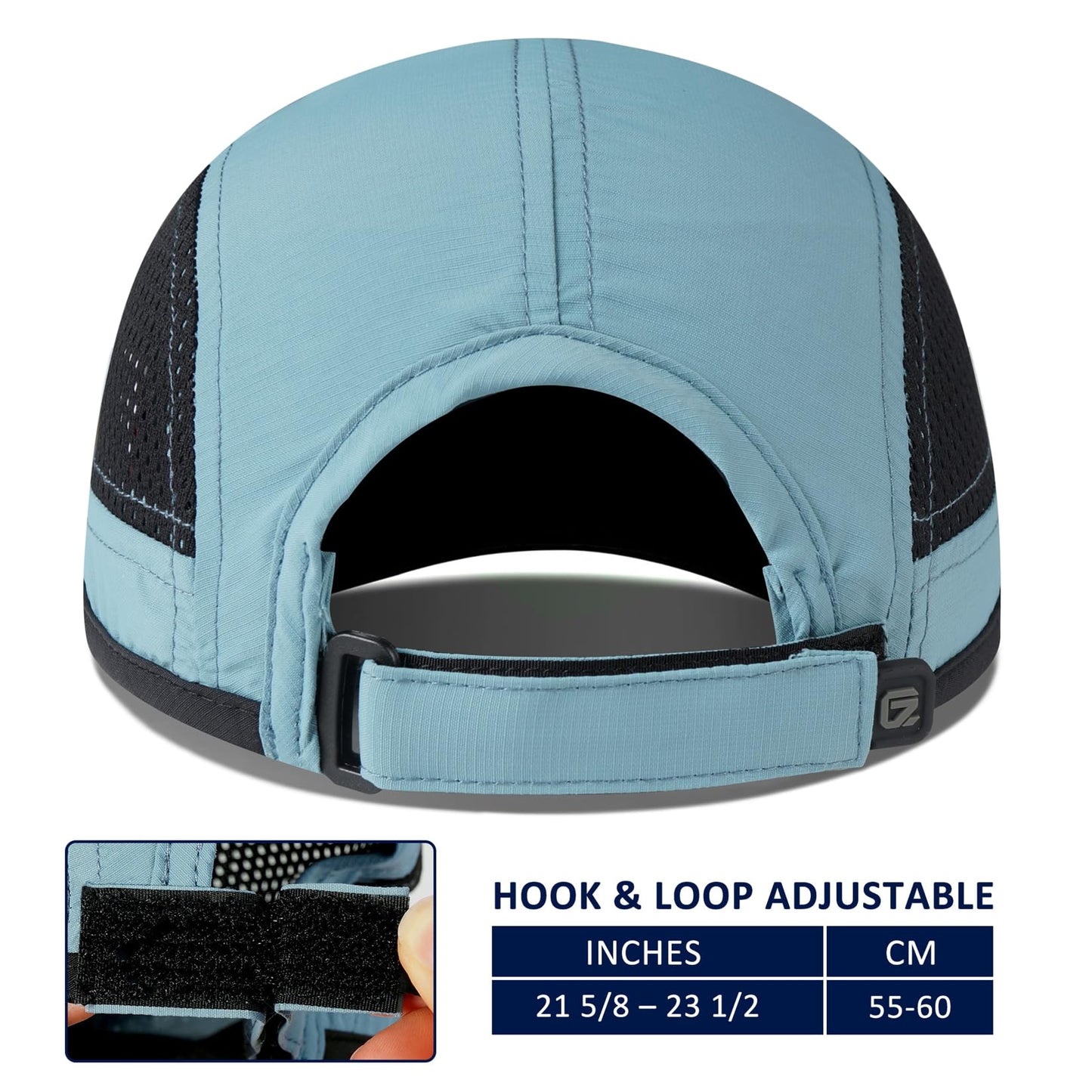 GADIEMKENSD Folding Outdoor Hat UPF 50+ Sun Protection Mesh Sport Hat