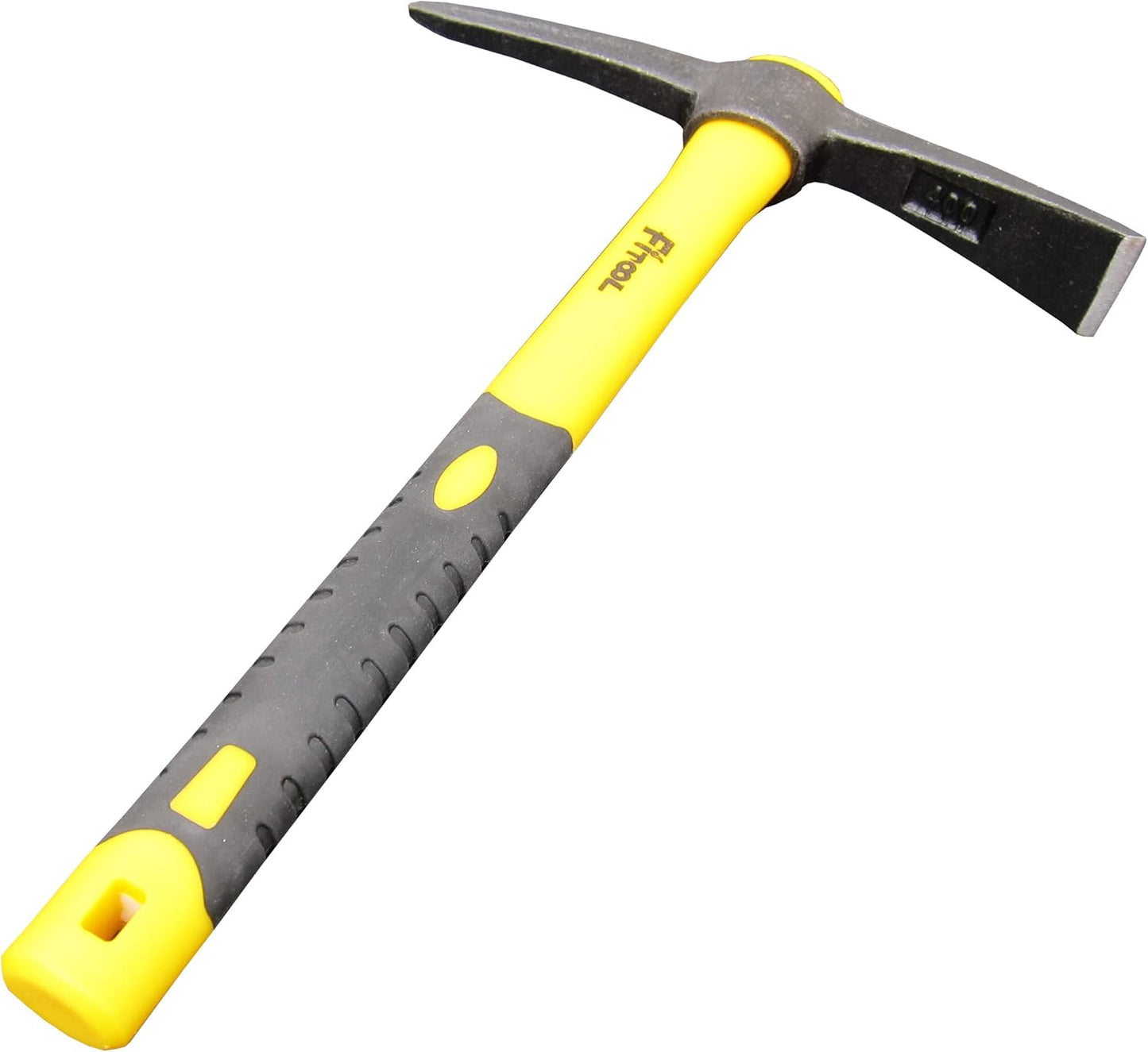 Geschmiedetes Unkraut Mattock Hacke 38,1 cm, einteilig, intakt gesenkgeschmiedet, kunststoffbeschichteter Fiberglasgriff, 635g
