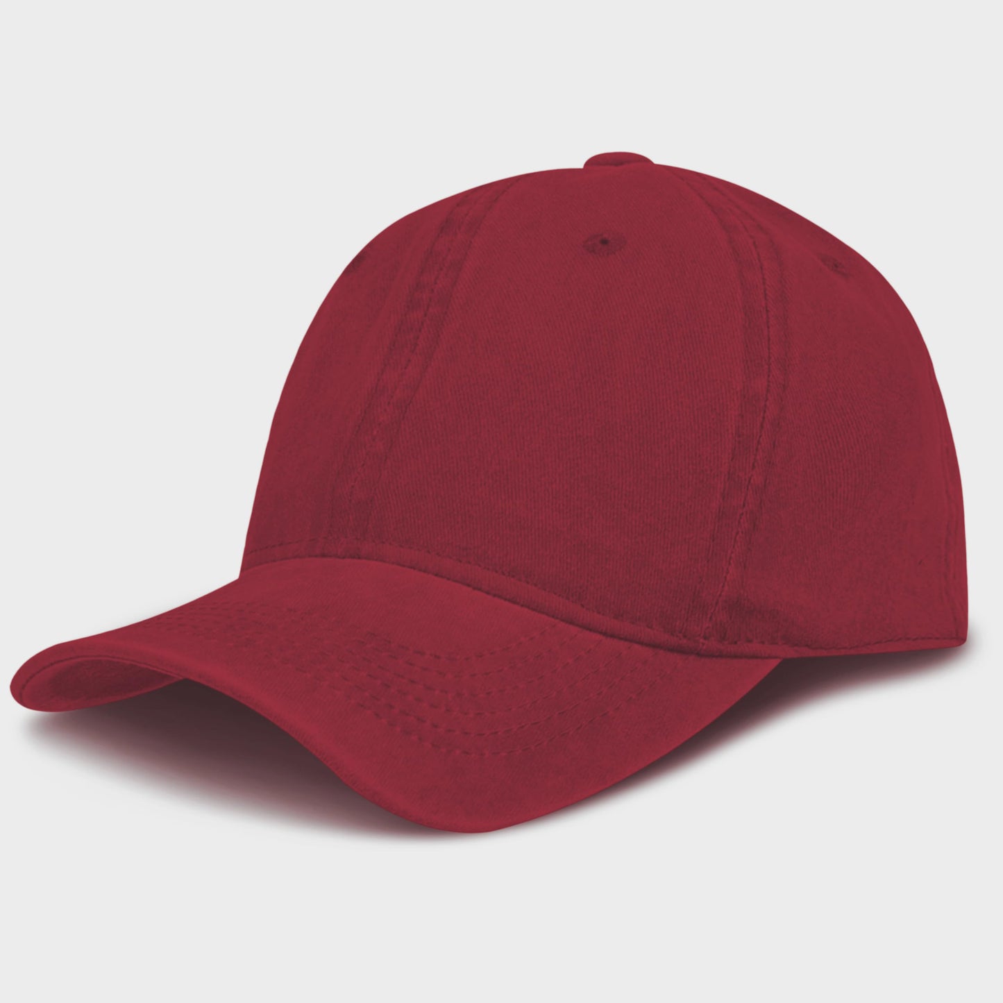 Herren Baseball Cap Kappe Baseball Cap Mütze Hut 100% Baumwolle Schirmkappe 6P