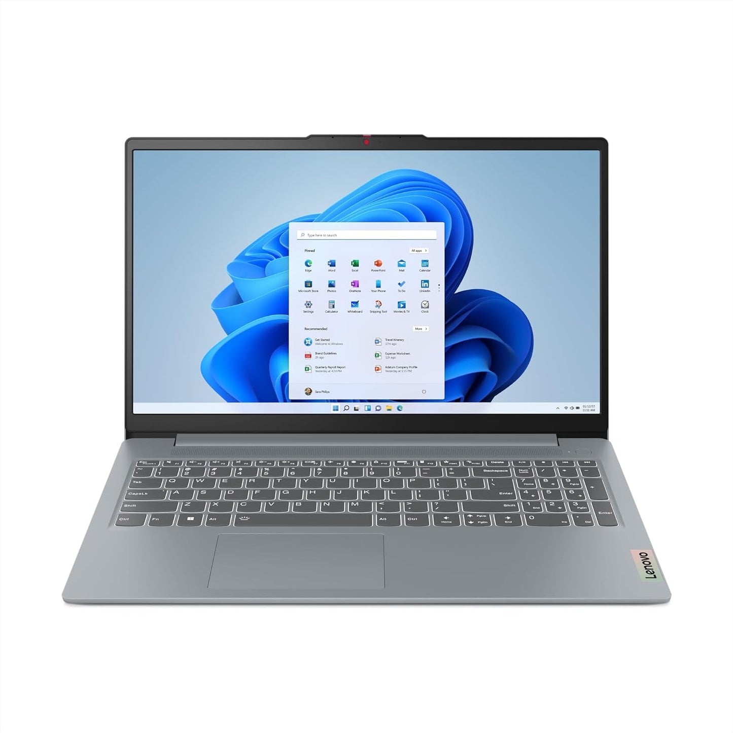 Lenovo IdeaPad Slim 3 – 15.6" FHD, Ryzen 7 7730U, 16GB RAM, 1TB SSD, Win 11, Gray