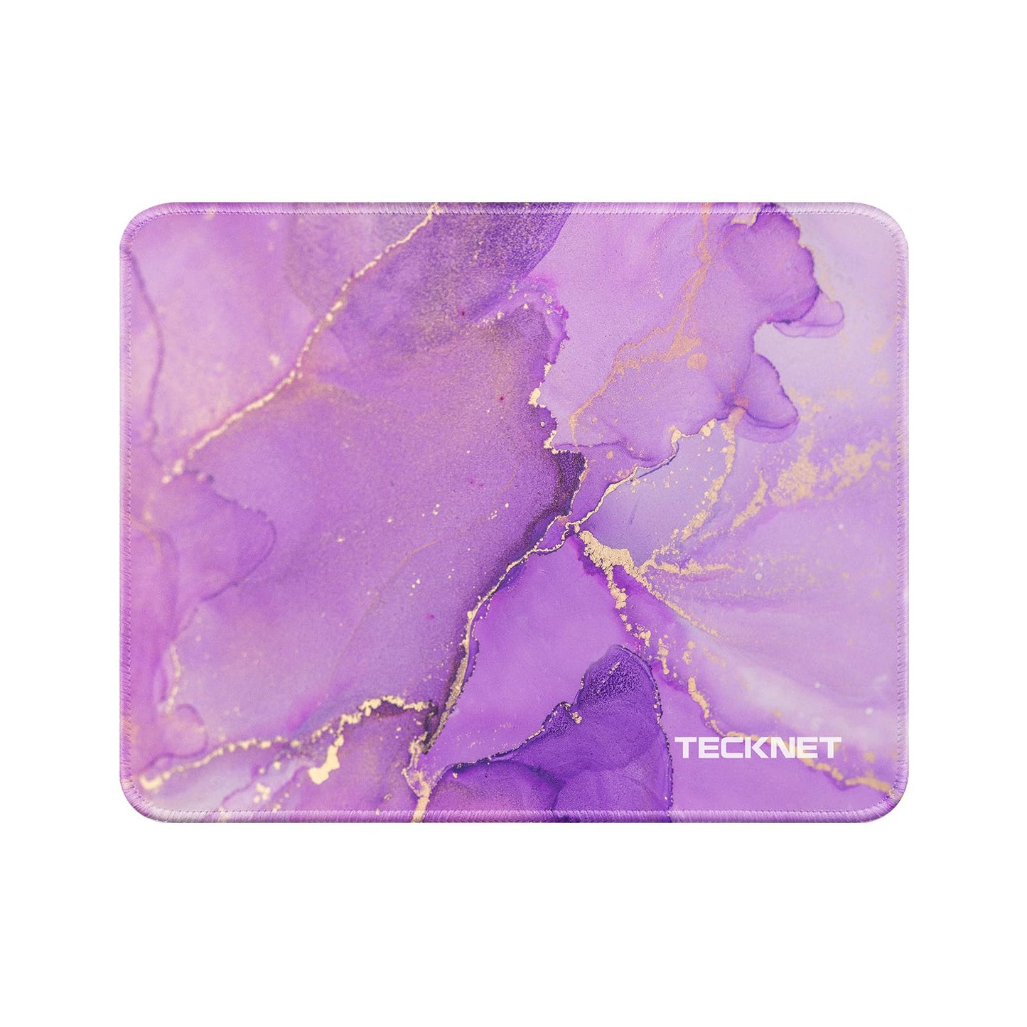 TECKNET Mauspad, 280 x 210 mm Gaming Mousepad mit Wasserdicht und Rutschfester Gummi für PC-Büro, Arbeit, Gaming, Studium, Laptop, Computer, Zuhause-Schwarz