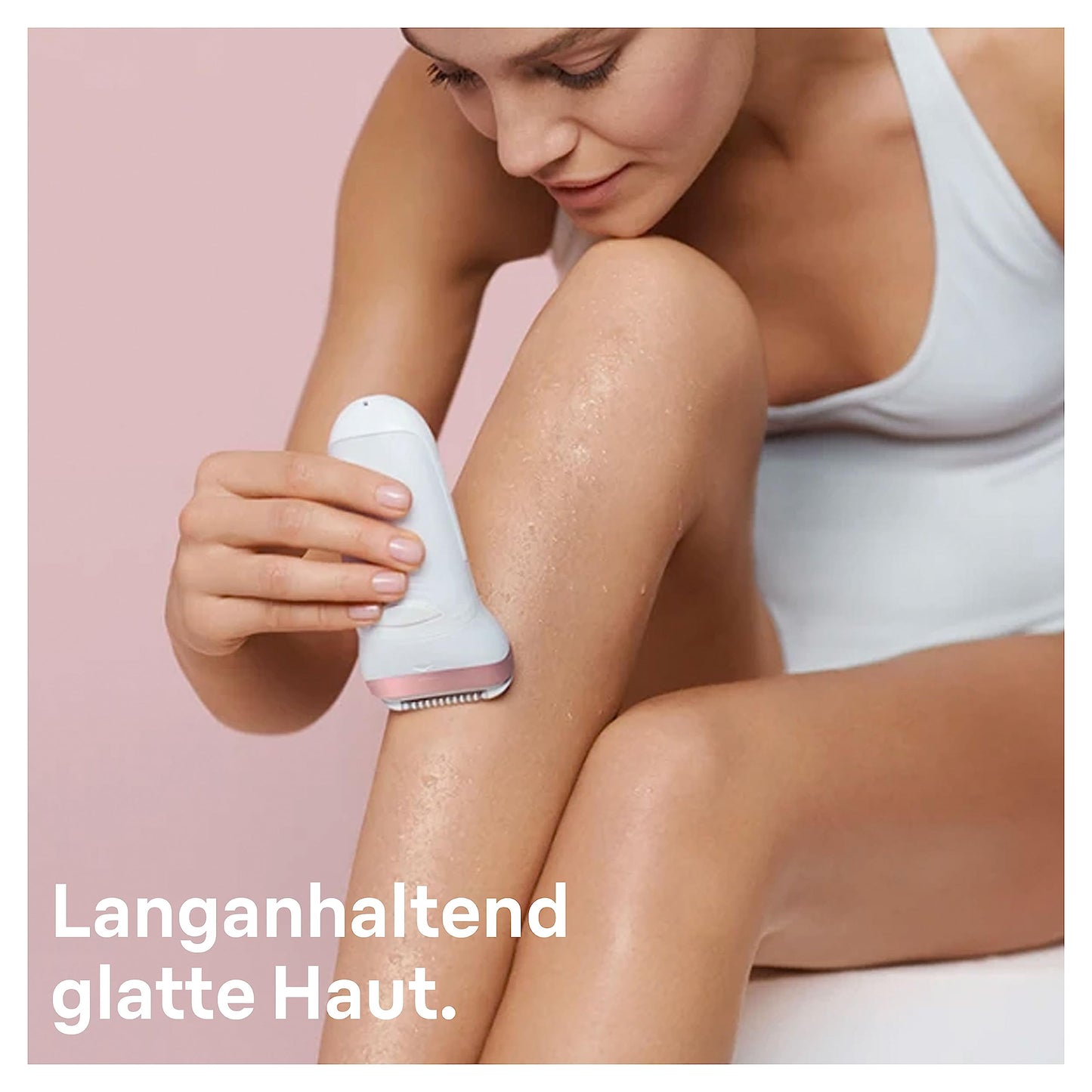 Braun Silk-épil 9 Beauty-Set, Epilierer Damen / Haarentferner, FaceSpa Gesichtshaarentferner, Aufsätze für Rasierer, Peeling, Reinigung Gesicht/Körper, Tasche, 9-995, weiß/flamingo