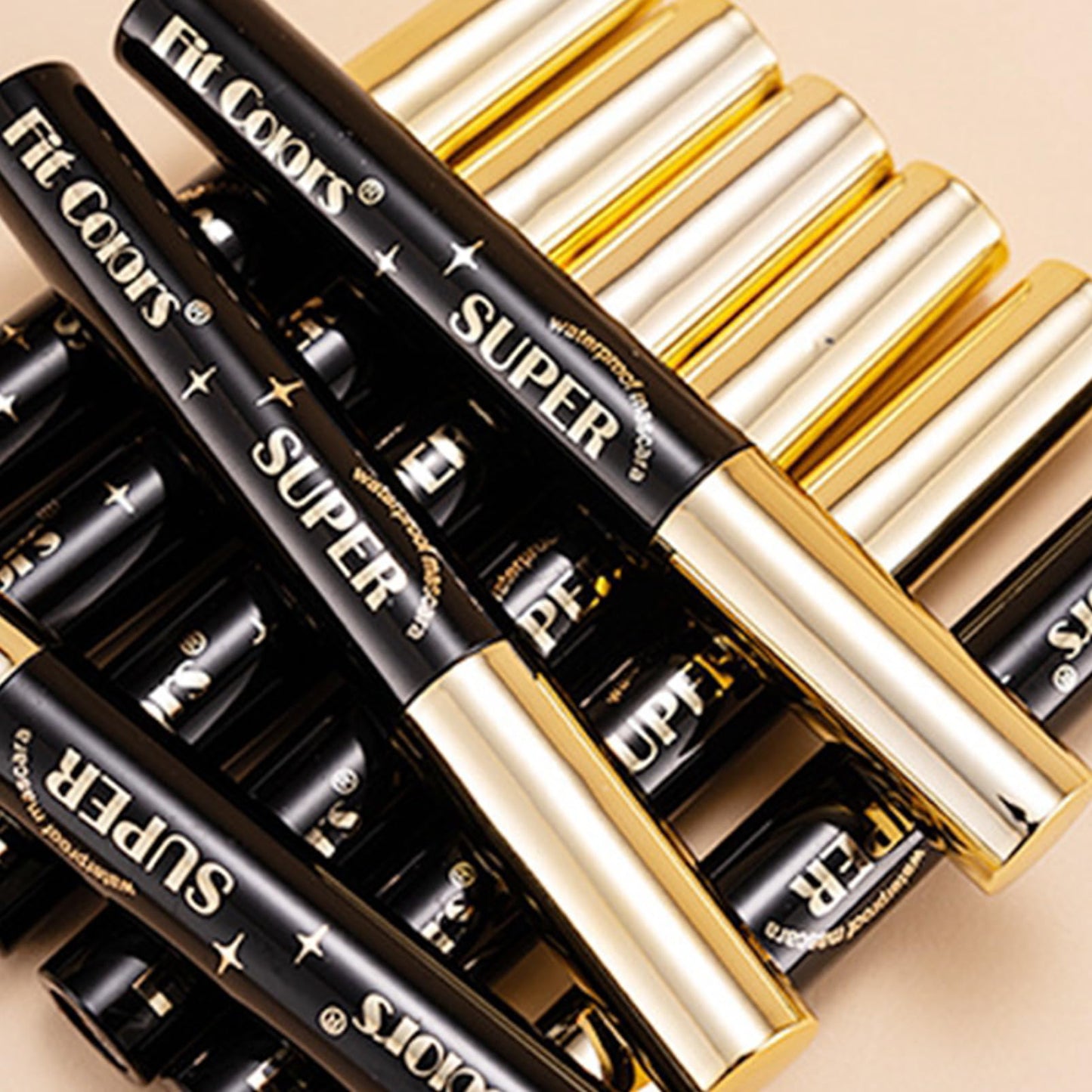 Colourful Waterproof Mascara – Volumising & Curling (Green)