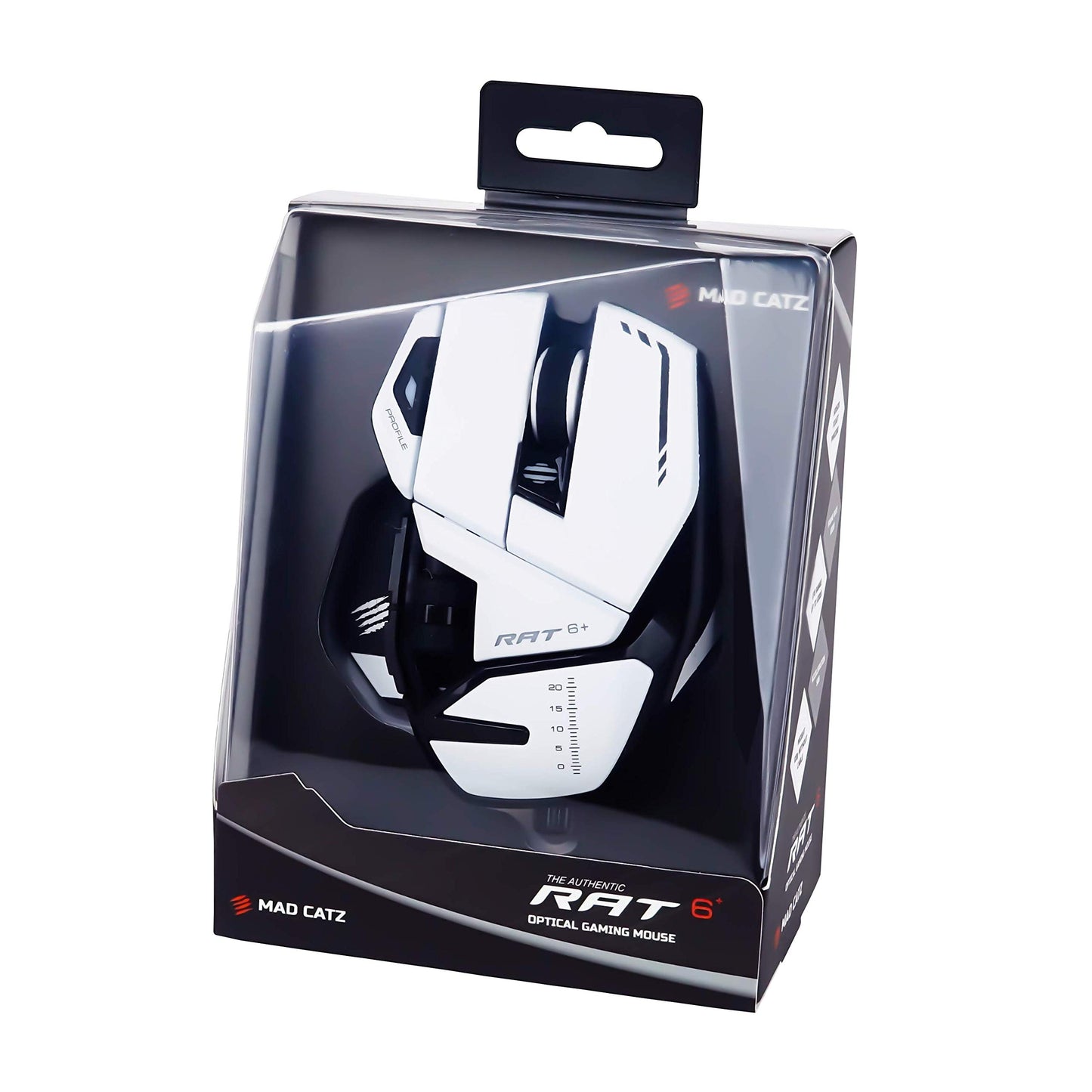 MadCatz R.A.T. 6+ Optical Gaming Mouse, Black