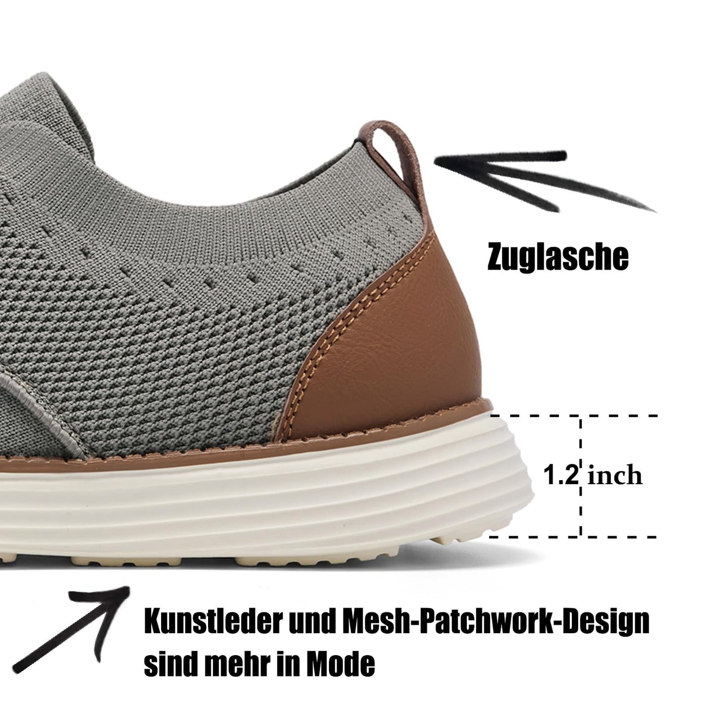 SHULOOK Men's Summer Shoes – Lightweight Breathable Walking Sneakers