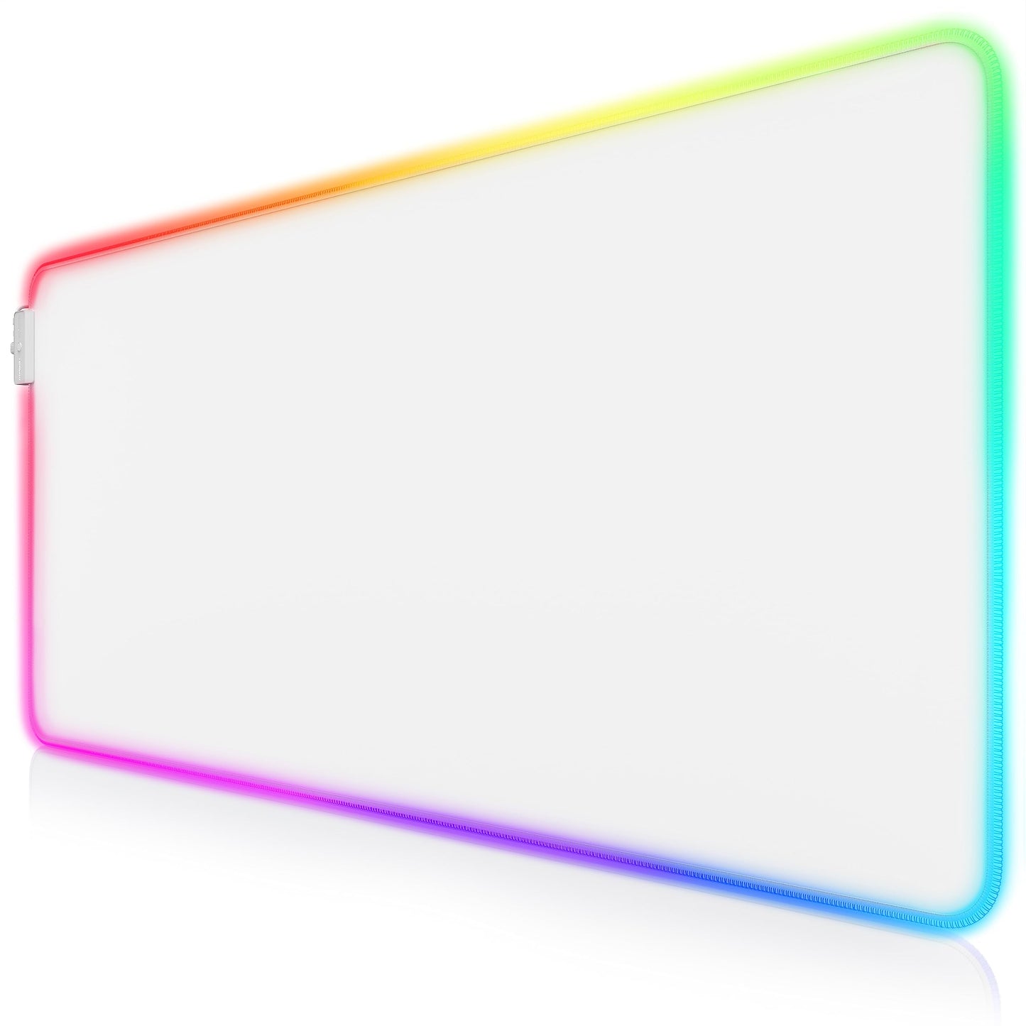 TITANWOLF - RGB Gaming Mauspad - LED Schreibtischunterlage - 800x300 mm - XXL Mousepad - LED Multi Color - 11 Beleuchtungs-Modi - 7 LED Farben Plus 4 Effektmodi - abwaschbar - Stars