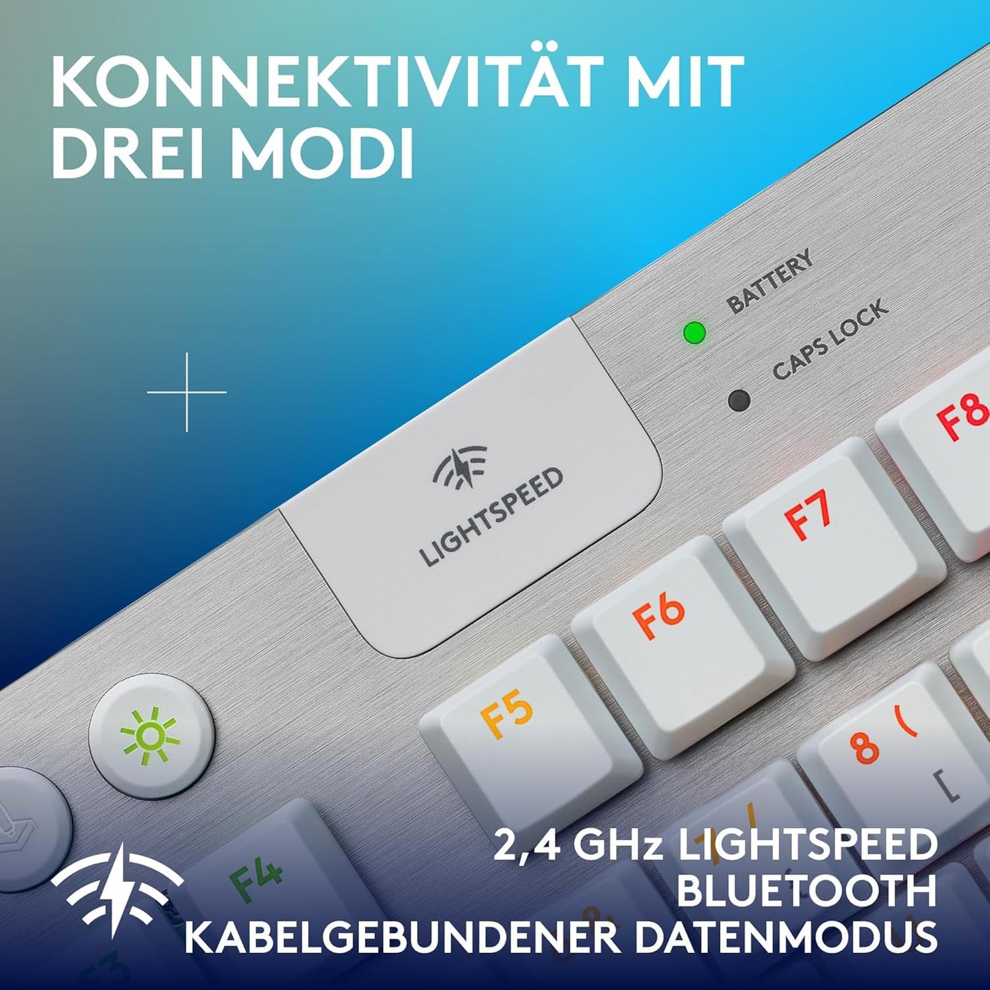 Logitech G502 X Kabelgebundene Gaming-Maus - LIGHTFORCE Hybrid optisch-mechanische Primärschalter, HERO 25K Gaming-Sensor, Kompatibel PC - macOS/Windows - Weiß