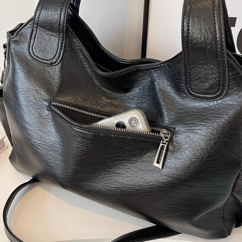 Generish Soft Leather Tote Bag for Women