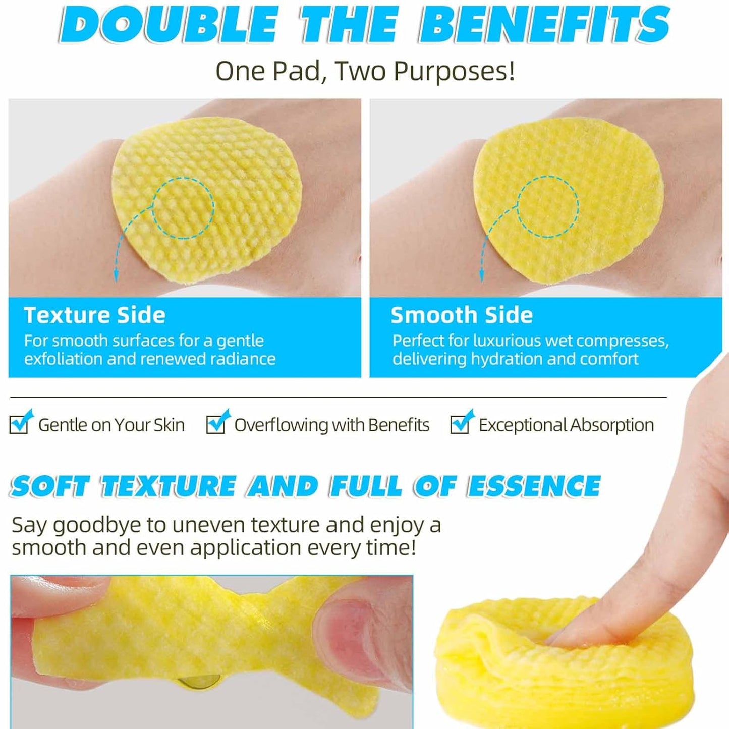 Turmeric Kojic Pads – Exfoliating & Brightening Skincare