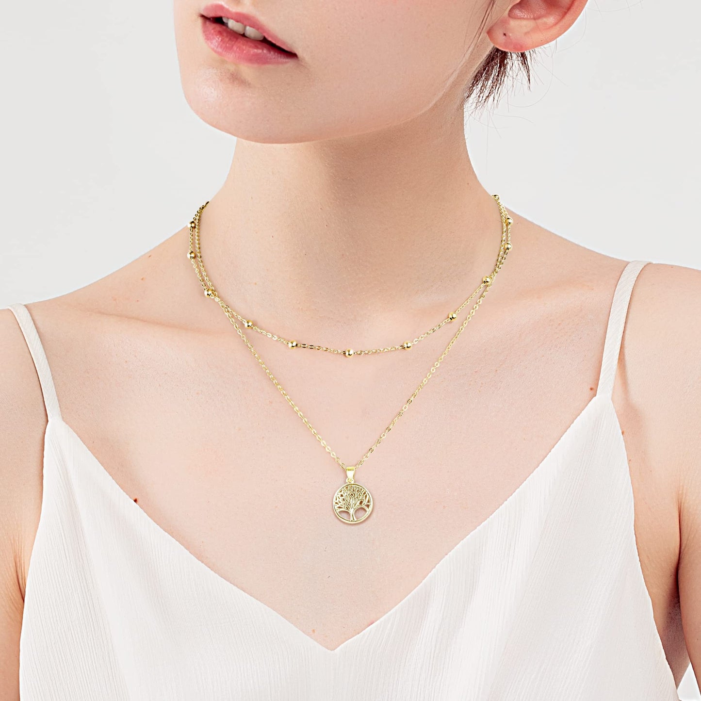 Lydreewam Women's Tree of Life Necklace