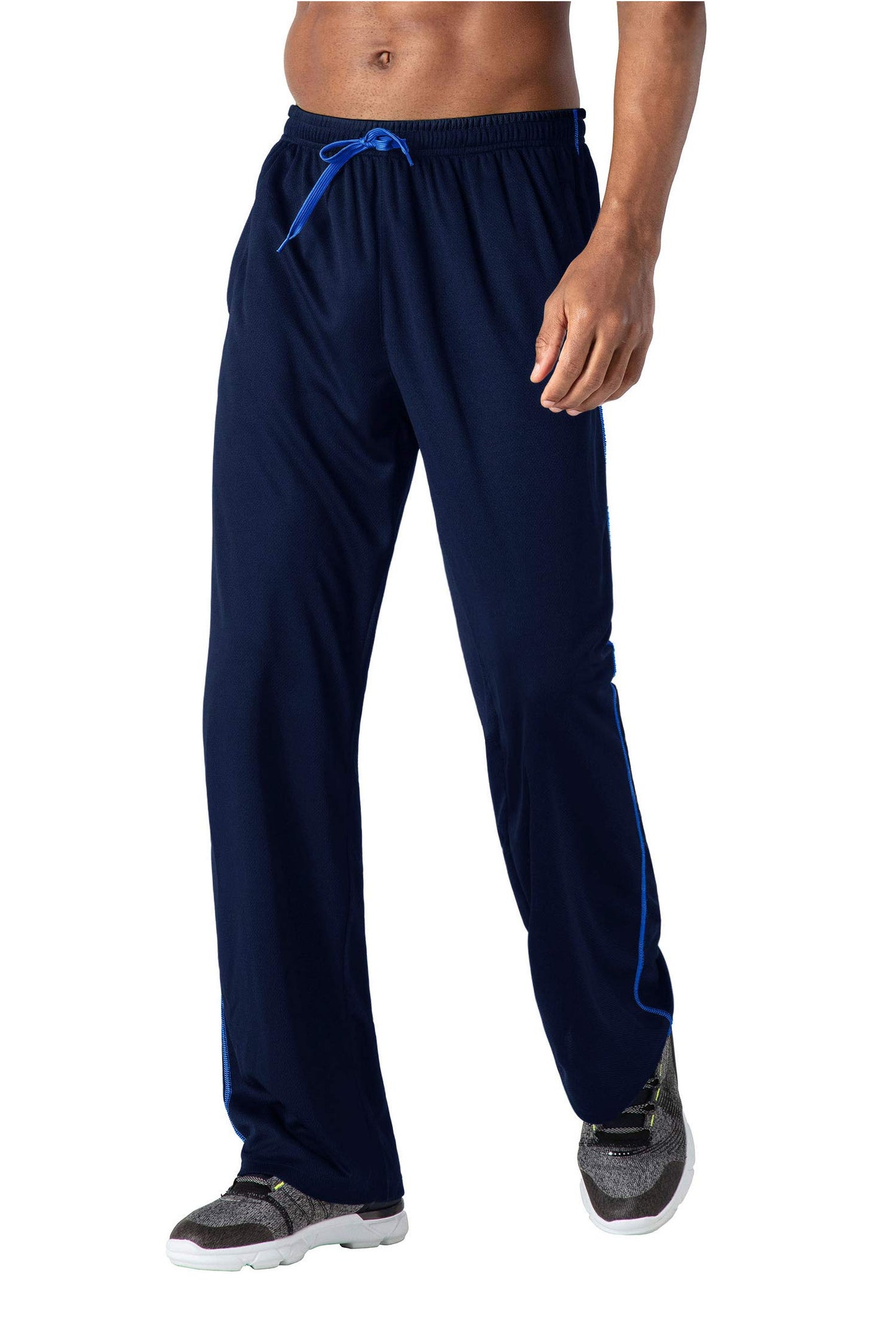KEFITEVD Men’s Lightweight Jogging Pants with Zip Pockets