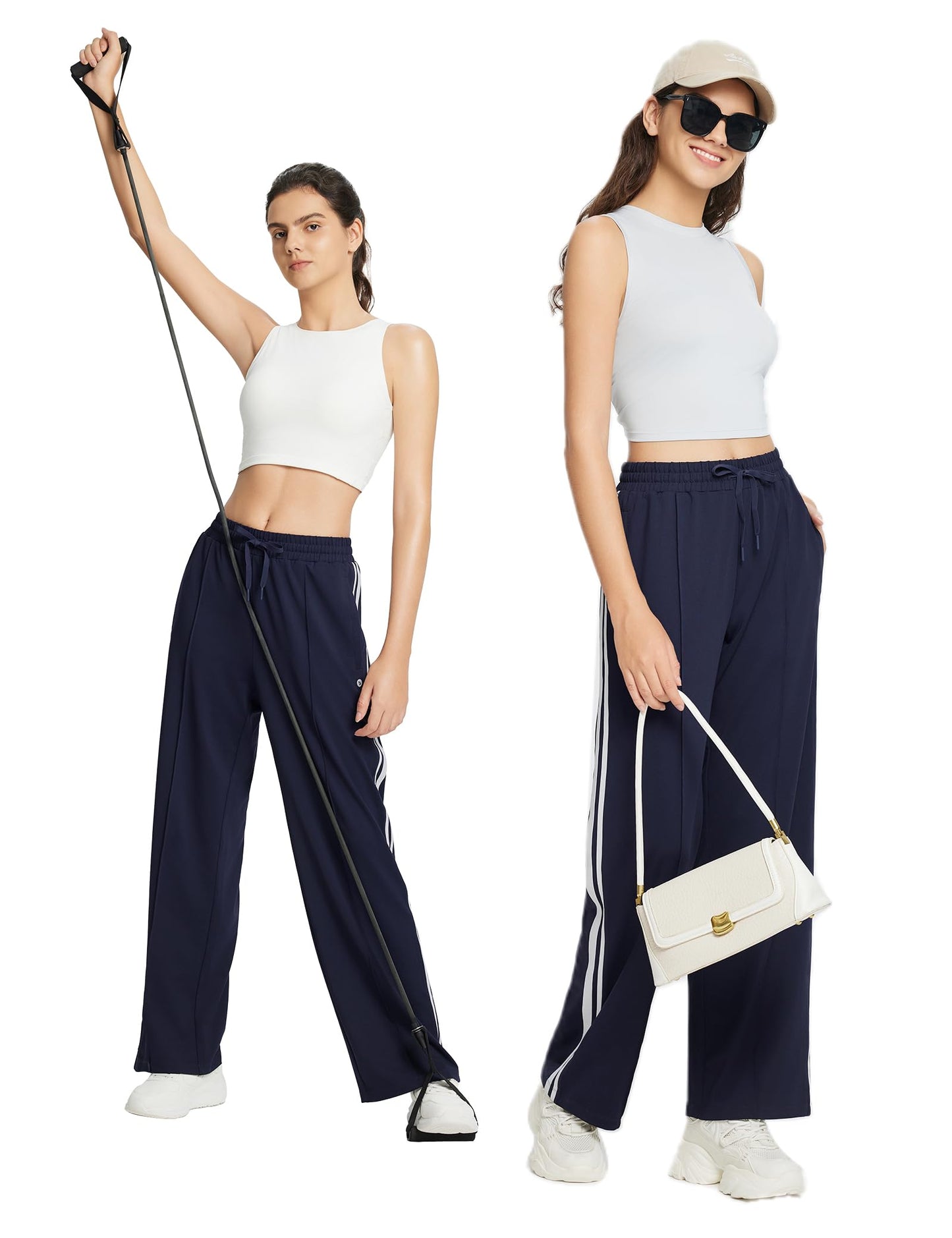 baleaf Women’s Jogging Pants – Straight-Leg Sport Sweatpants