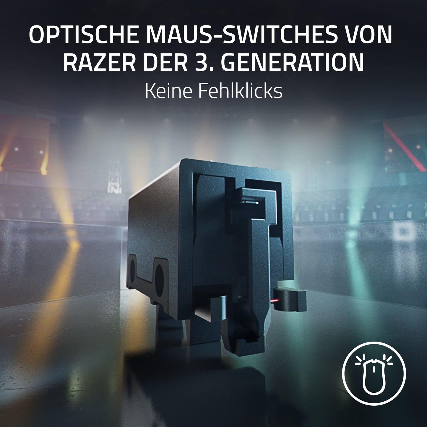 Razer DeathAdder Essential (2021) - Kabelgebundene Gaming-Maus mit Optischem Sensor mit 6400 DPI (5 programmierbare Tasten, Ergonomischer Formfaktor, 10 Millionen Klicks Lebensdauer) Schwarz