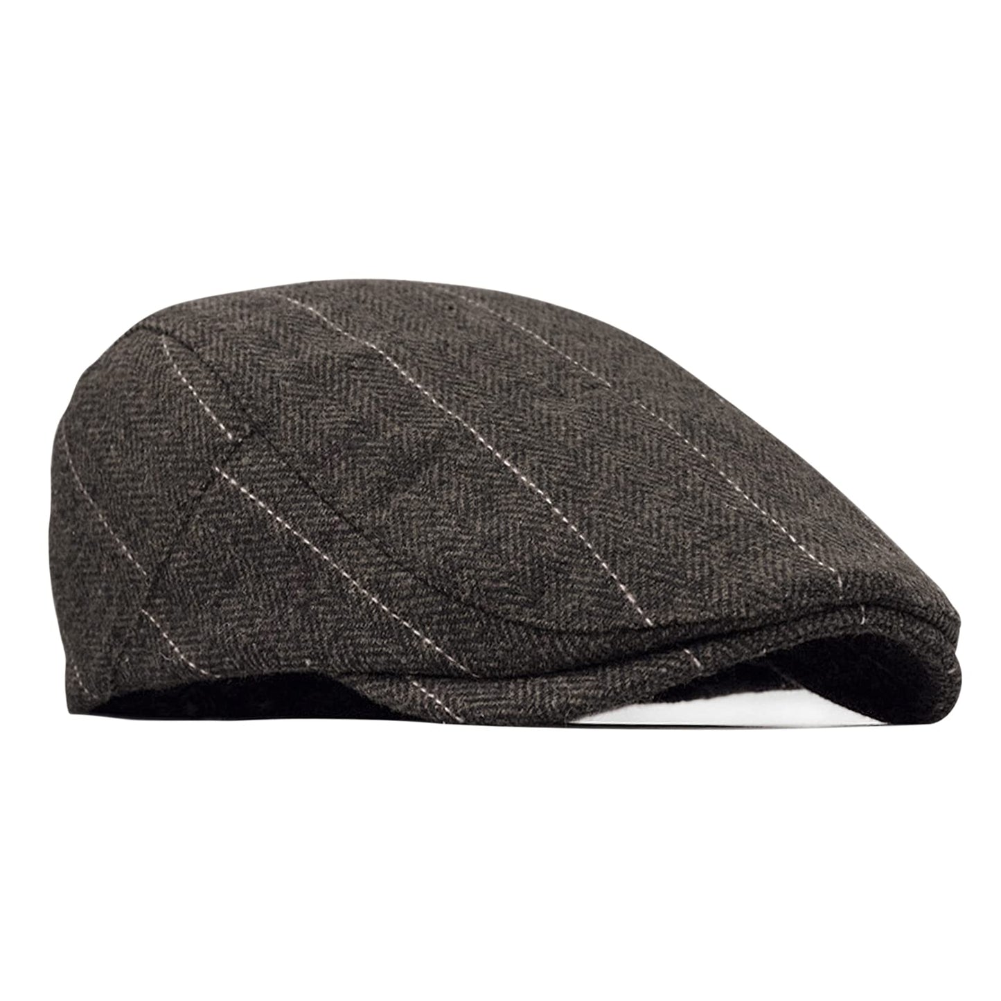 besbomig Schiebermütze Barret Flat Cap Schirmmütze für Herren Damen, Gatsby Newsboy Cap Baskenmützen Golfermütze, Frühling Herbst Winter, 55-59cm