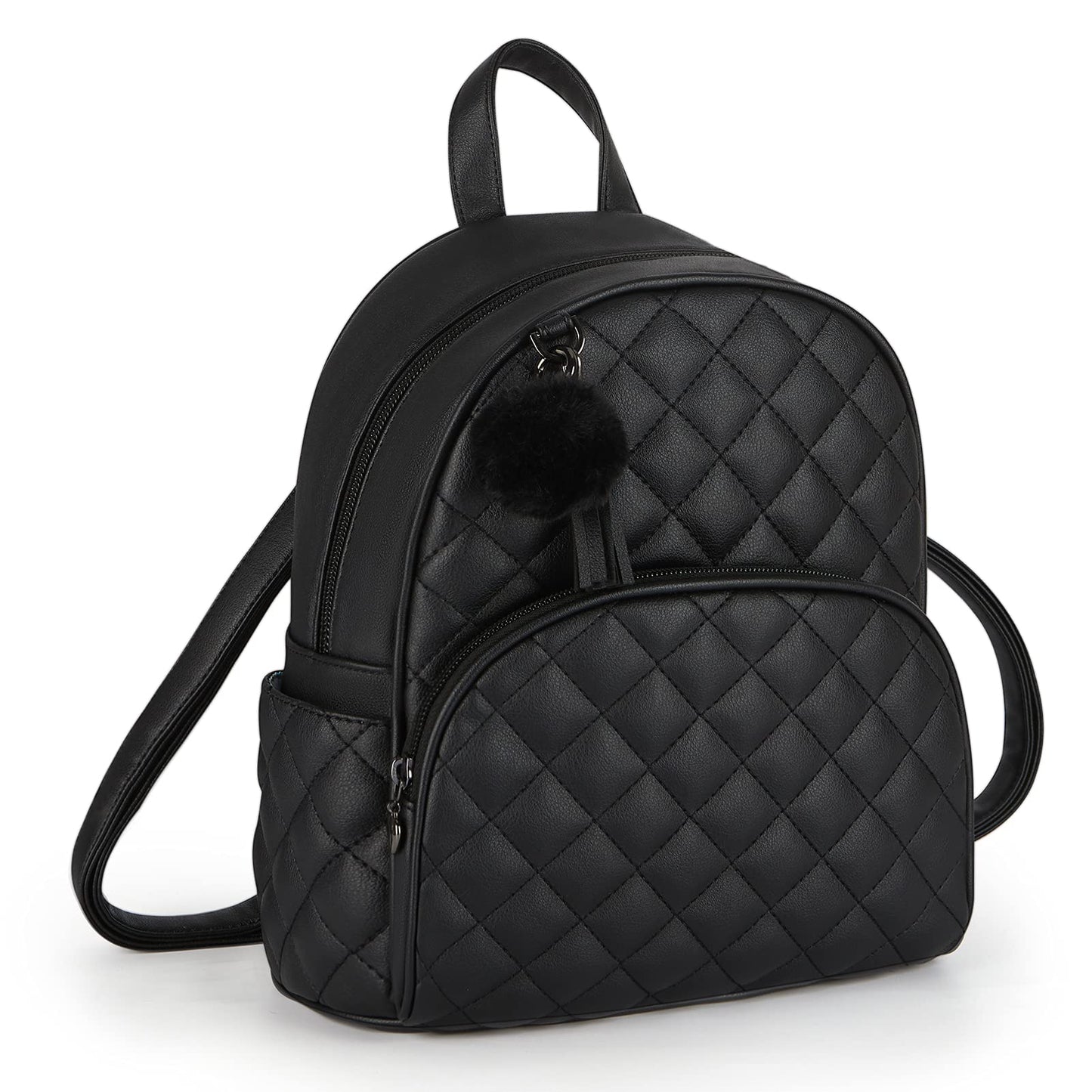 ECOSUSI Quilted Mini Backpack for Women