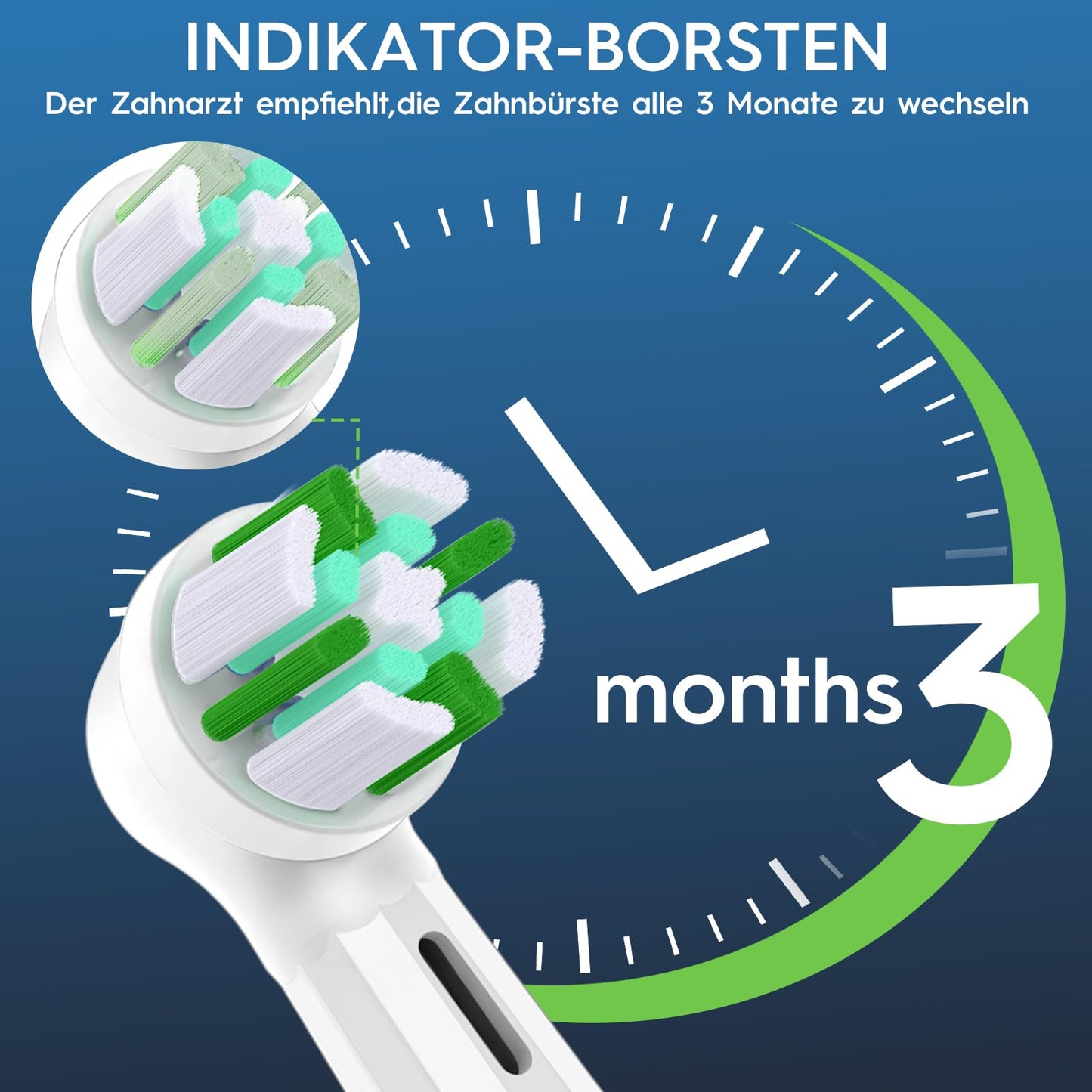 12er Aufsteckbürsten Kompatibel mit Oral B iO 3N 3 4 5 6 7 8 9 10 Series Zahnbürste Elektrische, IO Zahnbürste Aufsätze Für Zahnfleischpflege und Zahnreinigung (Schwarz/Weiß)
