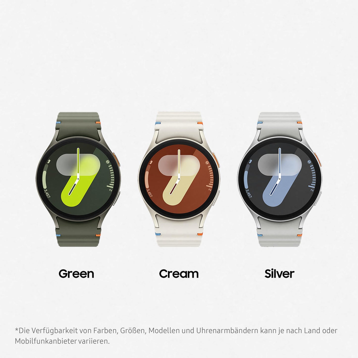 Samsung Galaxy Watch7 Smartwatch, Fitness-Uhr, Fitness Tracker und Aktivitätstracker, 44 mm, Bluetooth, Silver, Inkl. 36 Monate Herstellergarantie