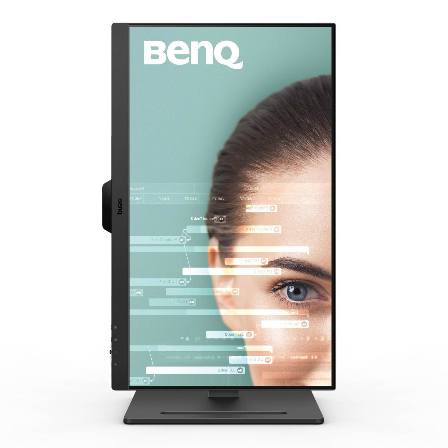 BenQ GW2490E 24 Zoll Monitor, Gaming 100Hz, Full-HD, IPS, Eye-Care, HDMI, DP(British Plug )
