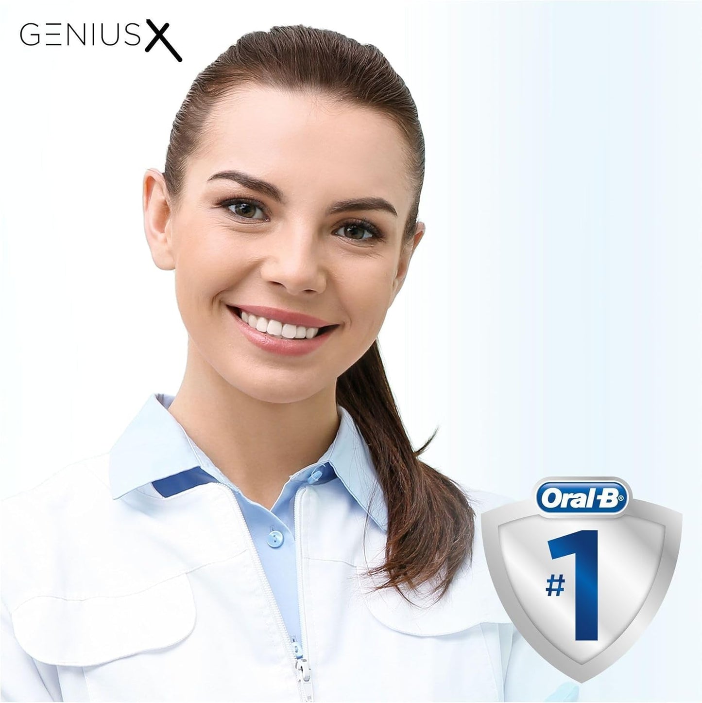 Oral-B Genius X Elektrische Zahnbürste/Electric Toothbrush, 6 Putzmodi für Zahnpflege, künstliche Intelligenz & Bluetooth-App, Geschenk Mann/Frau, Designed by Braun, schwarz