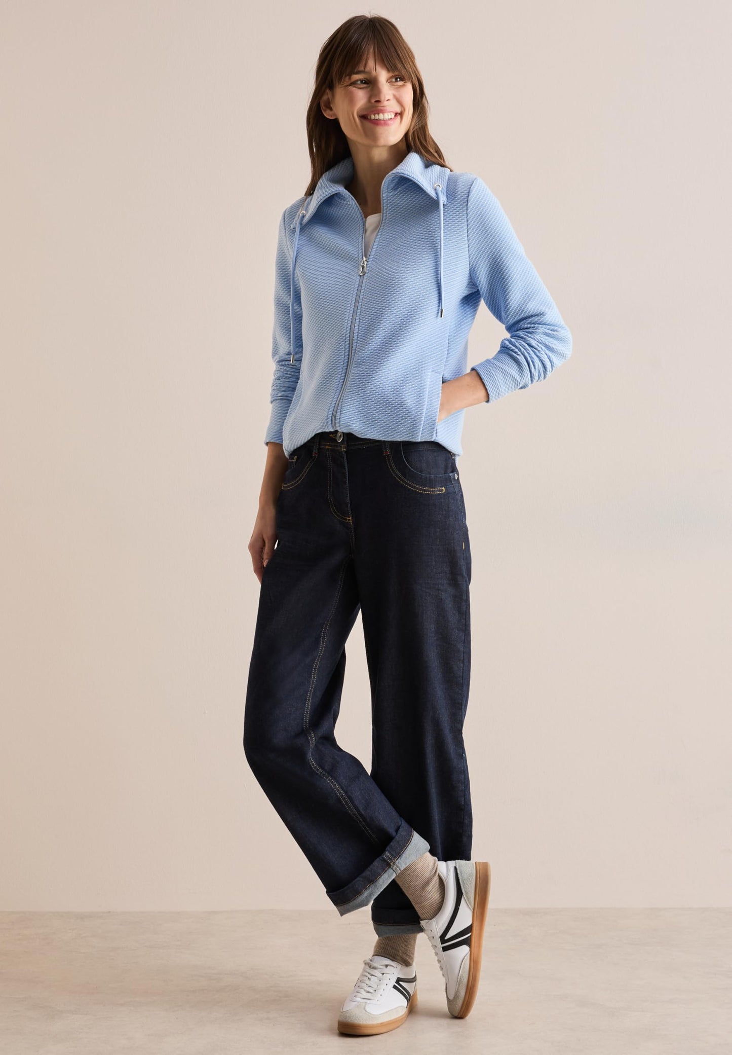 Cecil Women’s Two-Tone Ottoman Jacket