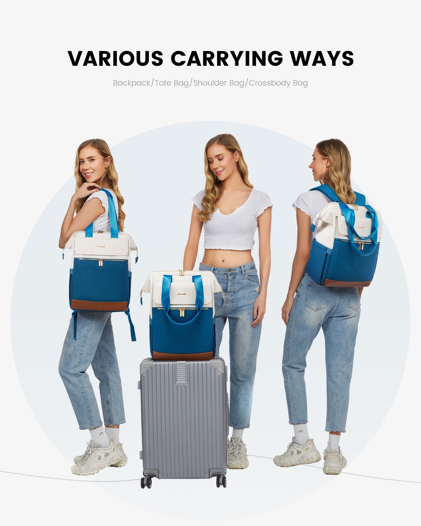 LOVEVOOK Women’s Laptop Backpack
