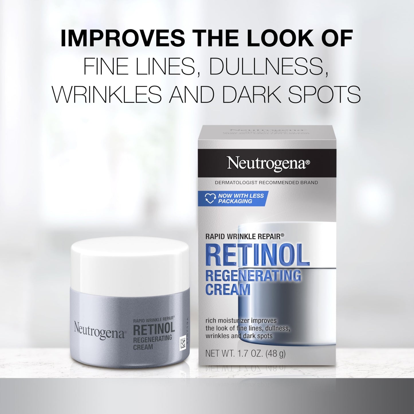 Neutrogena Retinol Moisturizer for Wrinkles, Fine Lines & Dark Spots