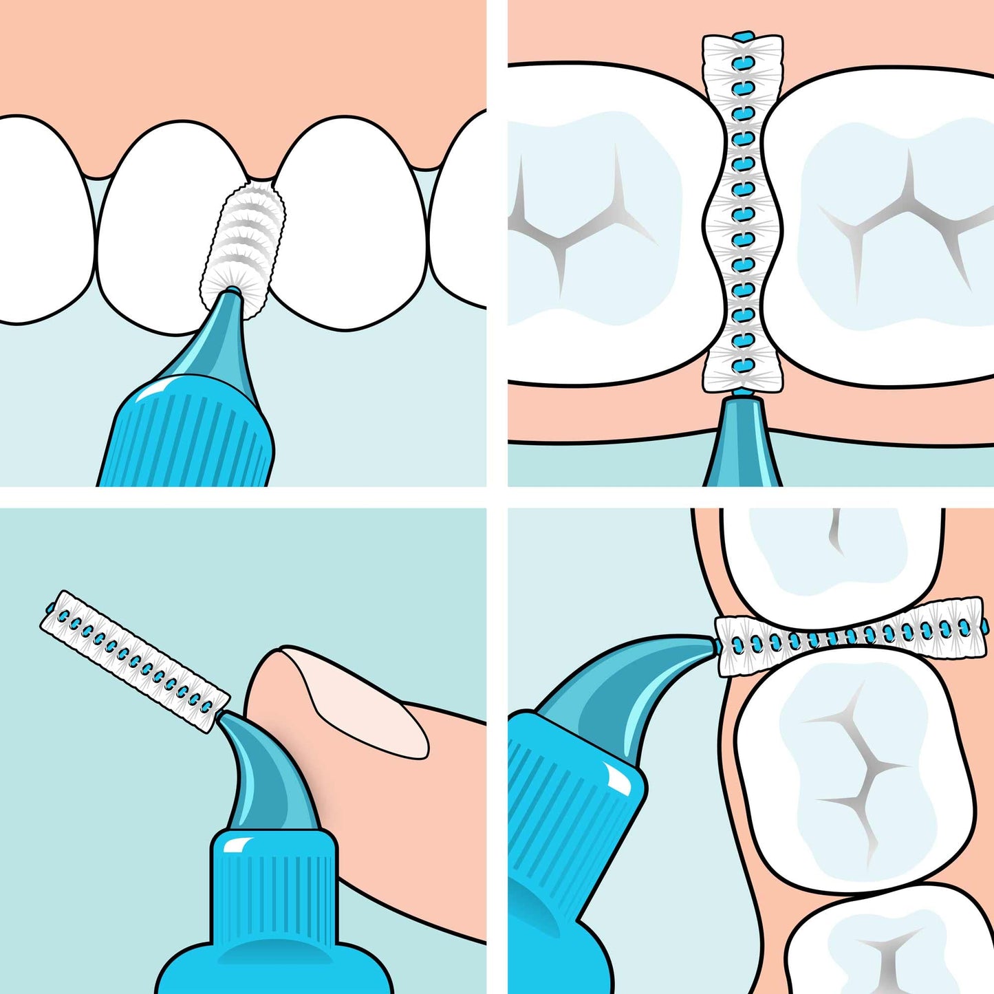 TePe Interdentalbürste, Größe 2, 8 Stück