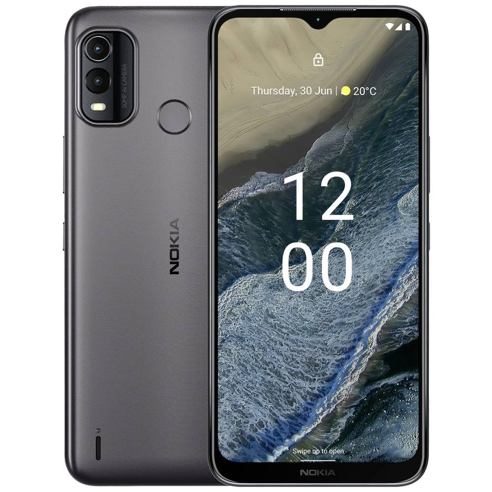 Nokia G11 Smartphone, 6.5" HD+ Display, 13MP Triple Camera, Dual SIM