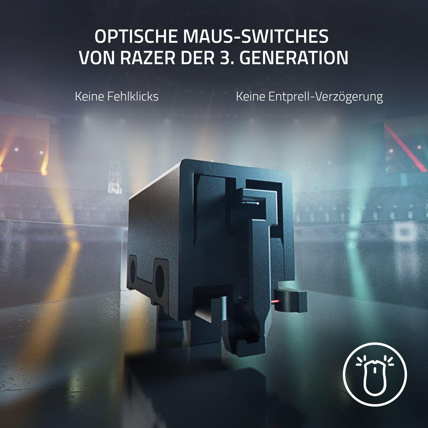 Razer DeathAdder Essential (2021) - Kabelgebundene Gaming-Maus mit Optischem Sensor mit 6400 DPI (5 programmierbare Tasten, Ergonomischer Formfaktor, 10 Millionen Klicks Lebensdauer) Schwarz