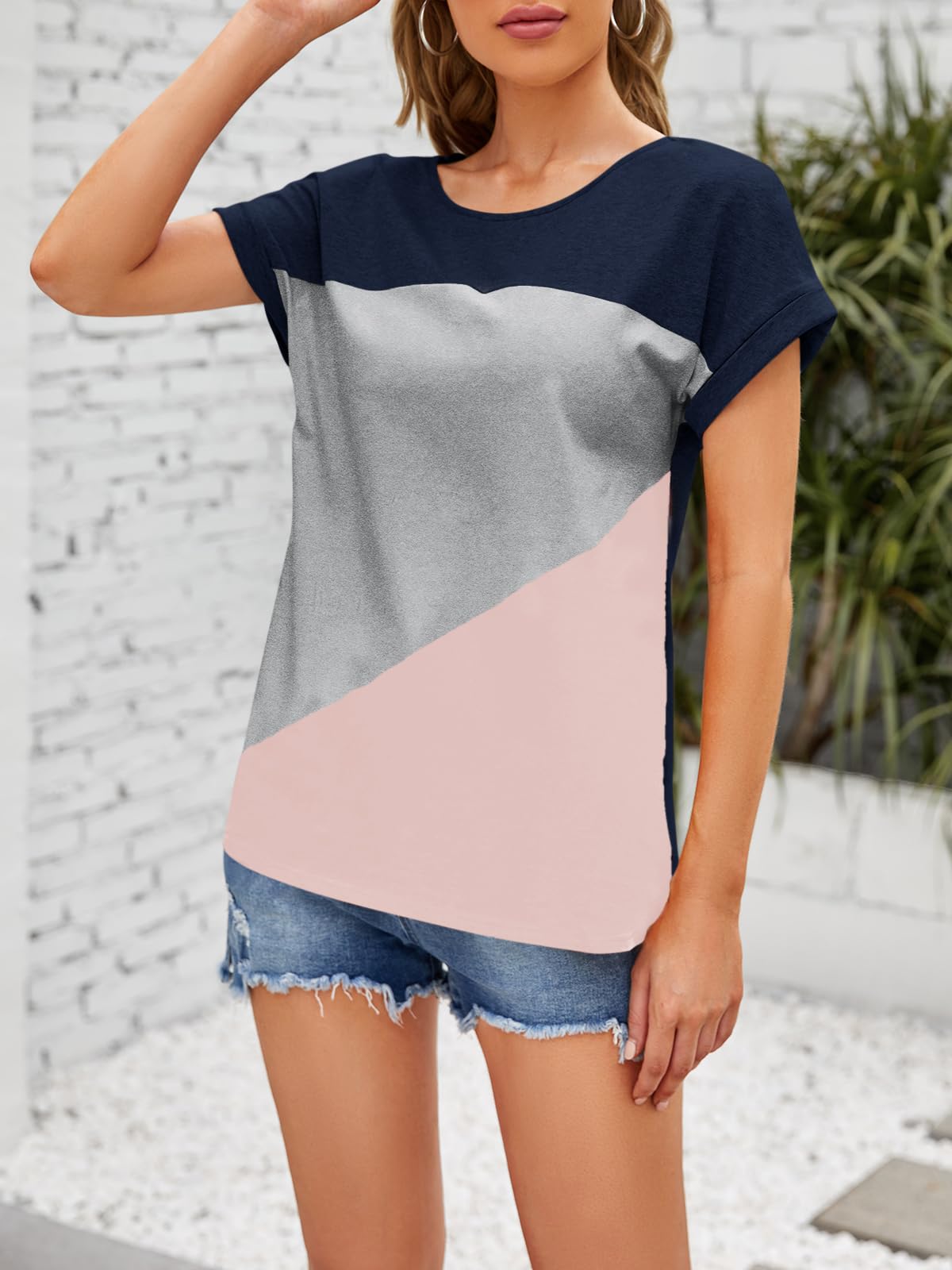 Women's Color Block T-Shirt