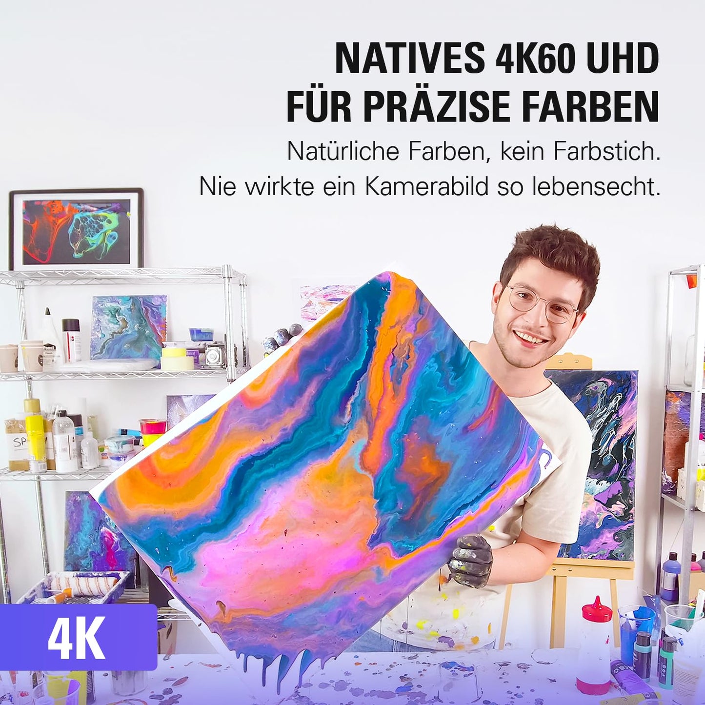 Elgato Facecam MK.2 – Erstklassige Full-HD-Webcam für Streaming, Gaming, Videokonferenzen, Aufnahme, HDR-fähig, Sony Sensor, Schwenken/Neigen/Zoomen – kompatibel mit OBS, Zoom, Teams etc., für PC/Mac