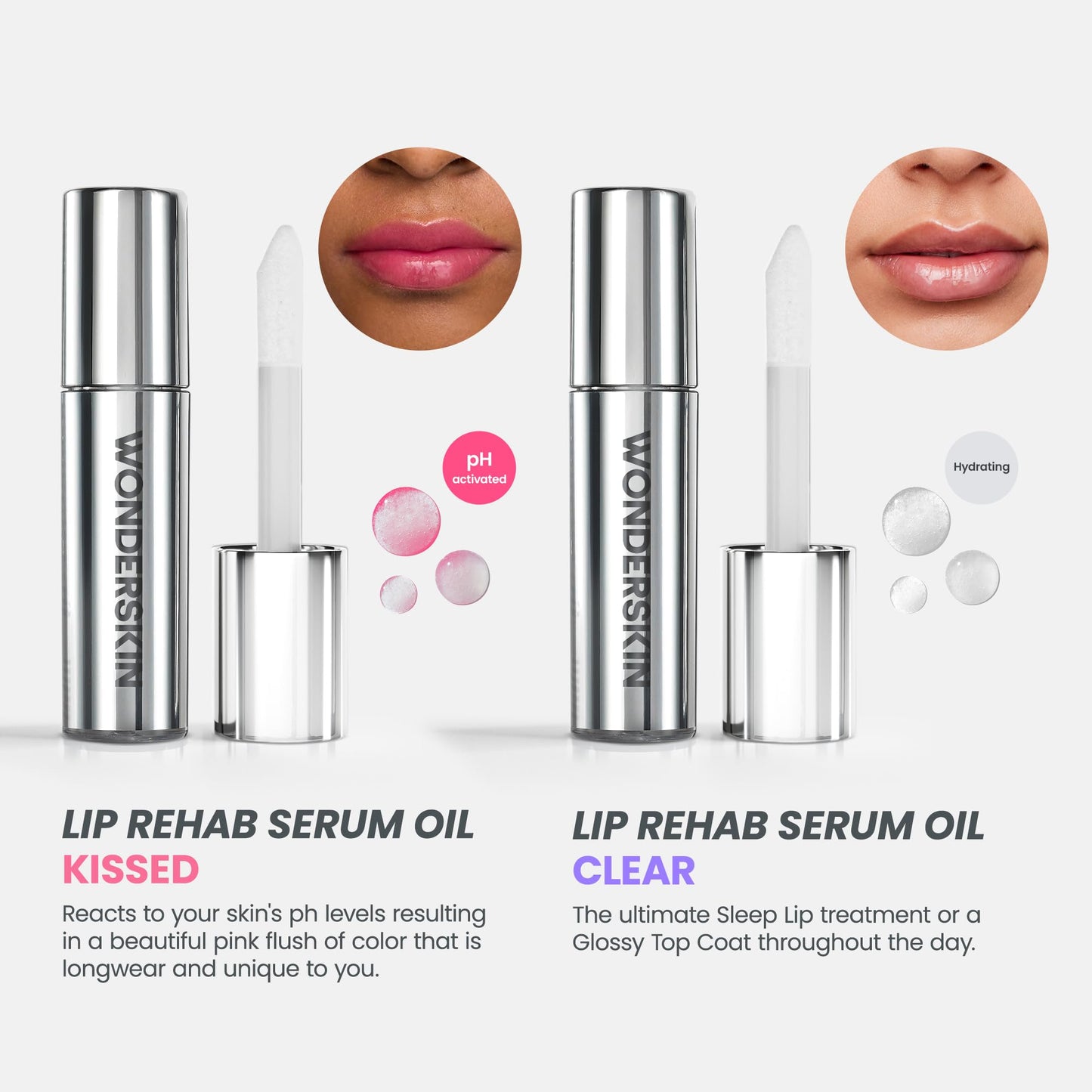 Wonderskin Lip Oil Hydrating & Moisturizing Lip Rehab Serum