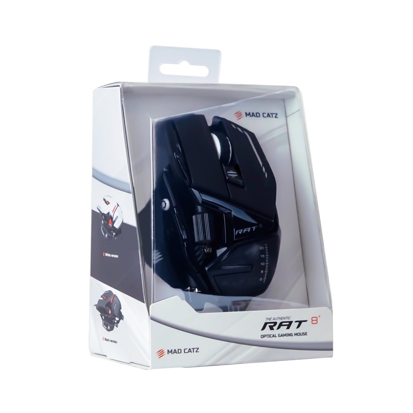 MadCatz R.A.T. 6+ Optical Gaming Mouse, Black