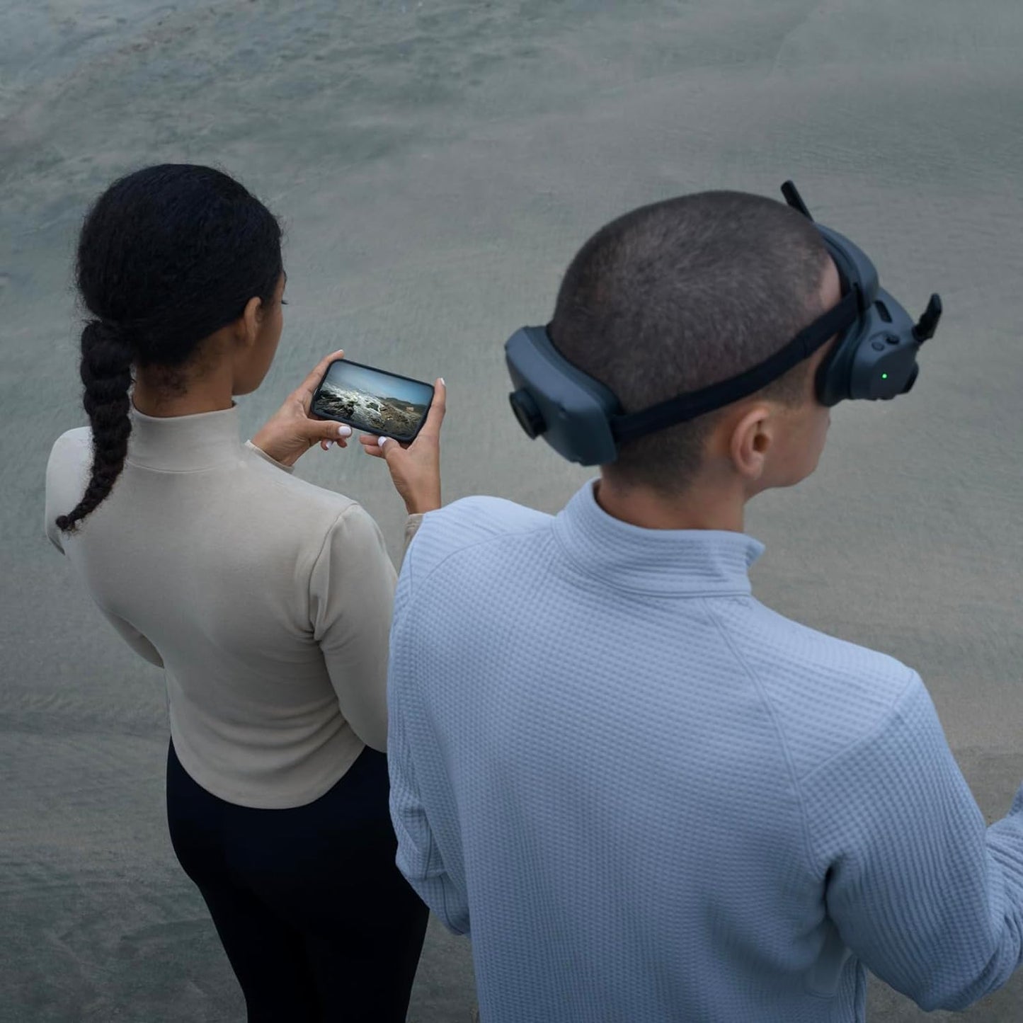 DJI Goggles 3, FPV Goggles mit atemberaubenden Micro-OLED Bildschirmen, immersives Flugerlebnis, O4 HD Videoübertragung, einstellbare Dioptrien, Wireless Streaming, Drohnenbrille
