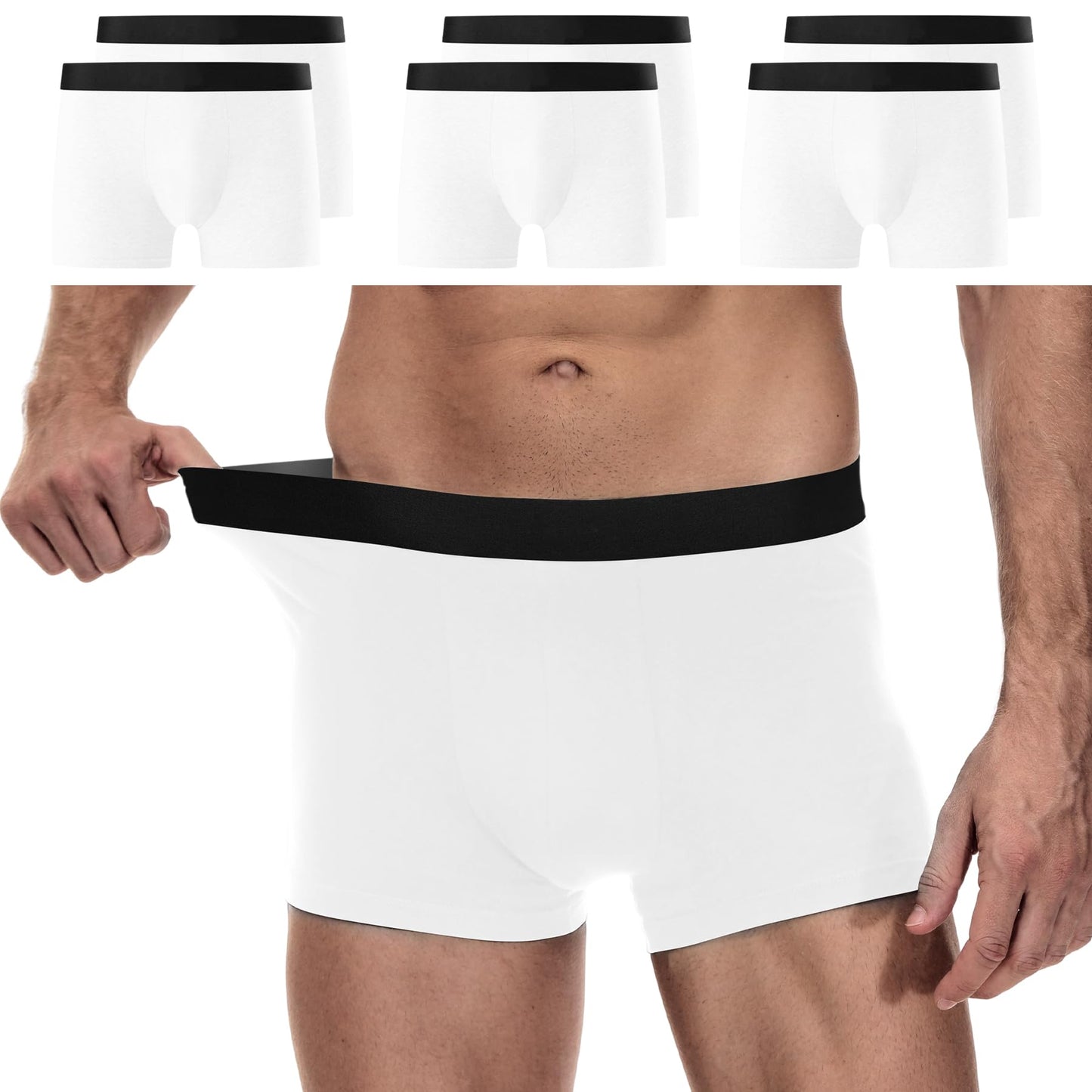 YouShow Men’s Boxer Shorts 6-Pack