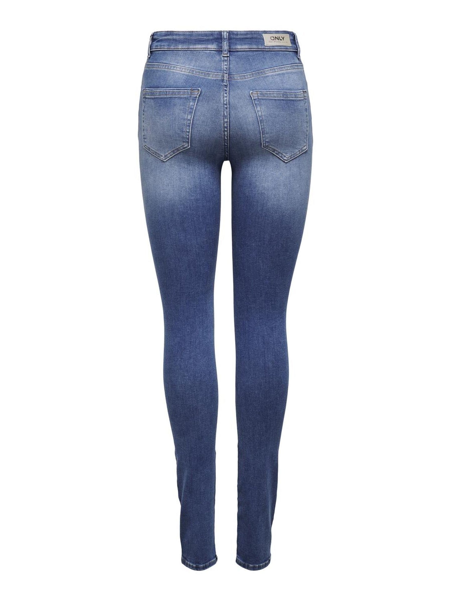 ONLY Women’s Blush Mid-Rise Skinny Fit Jeans